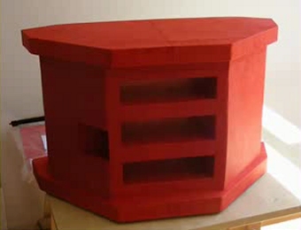 bibliotheque en carton